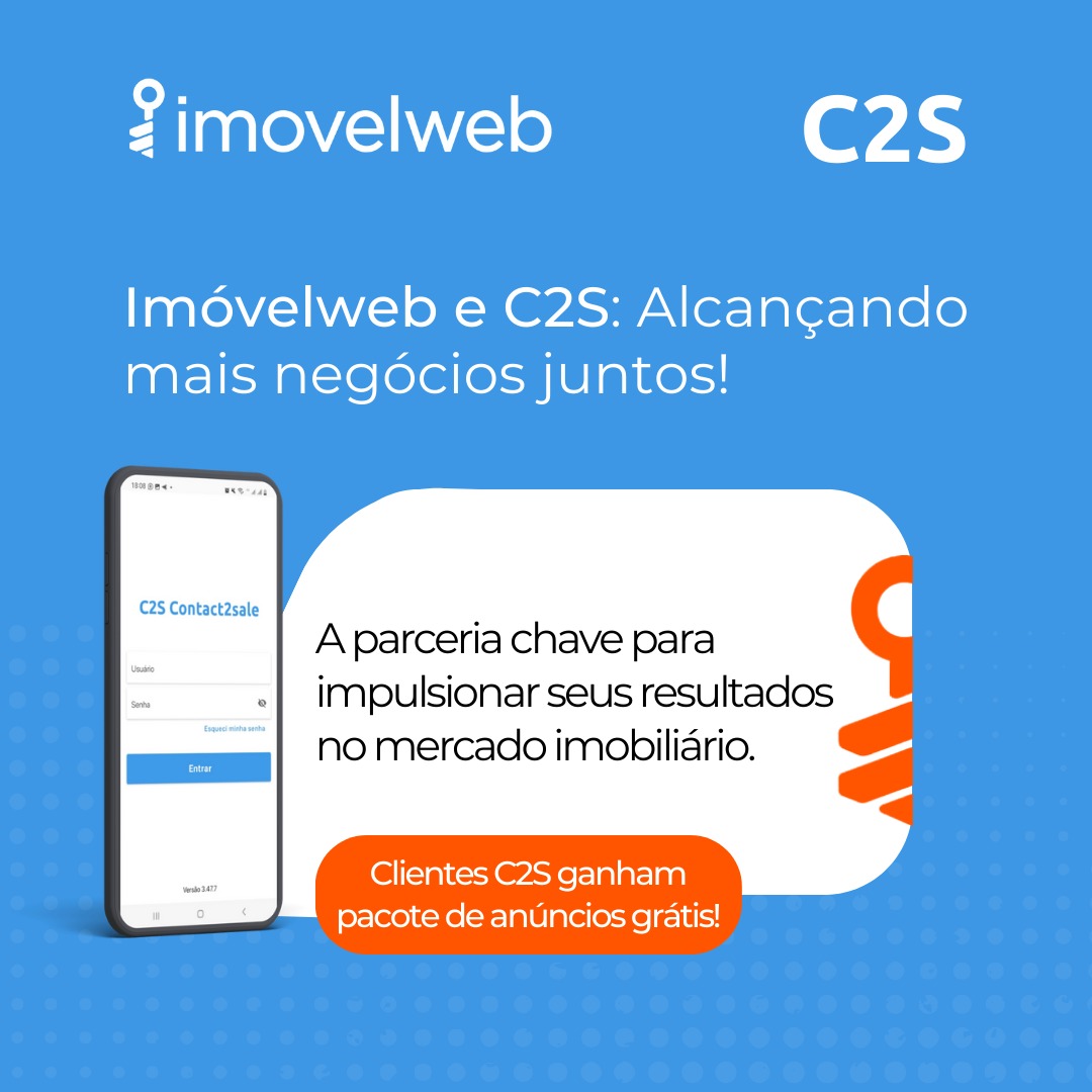 C2S e Imovelweb: Alcançando mais negócios juntos!